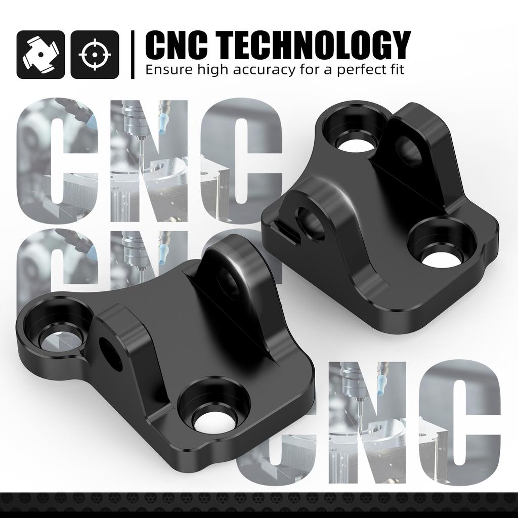 NICECNC For Yamaha YZ125 YZ250 2005-2023 YZ125X 2017-2023 YZ250X 2016-2023 2022 Foot Pegs Footrests Lowering Mount Bracket Kit