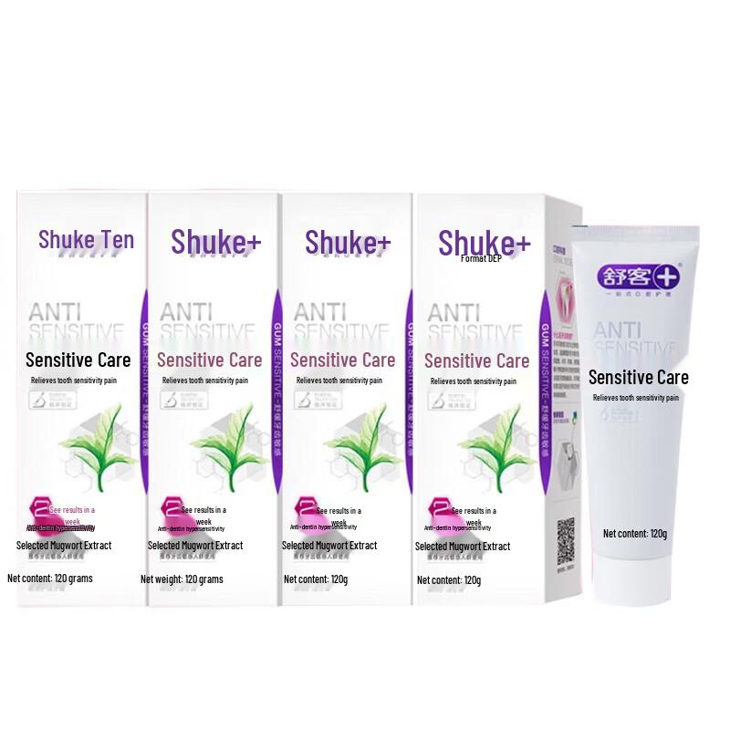 

Shuke Sensitive Care Toothpaste, 4 x 175g