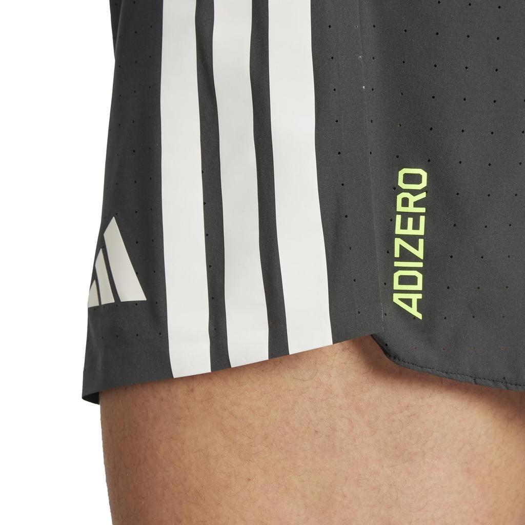 Adidas Men's Adizero Split Running Shorts JTQ52 Black (IX8975) Size 3L (2 inches)