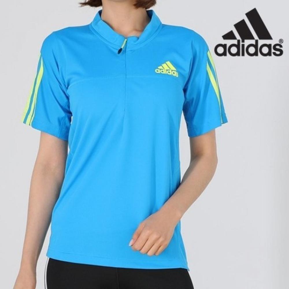 

Adidas Women s Outdoor TS DD Half Zip Up Short Sleeve T Shirt AA6926