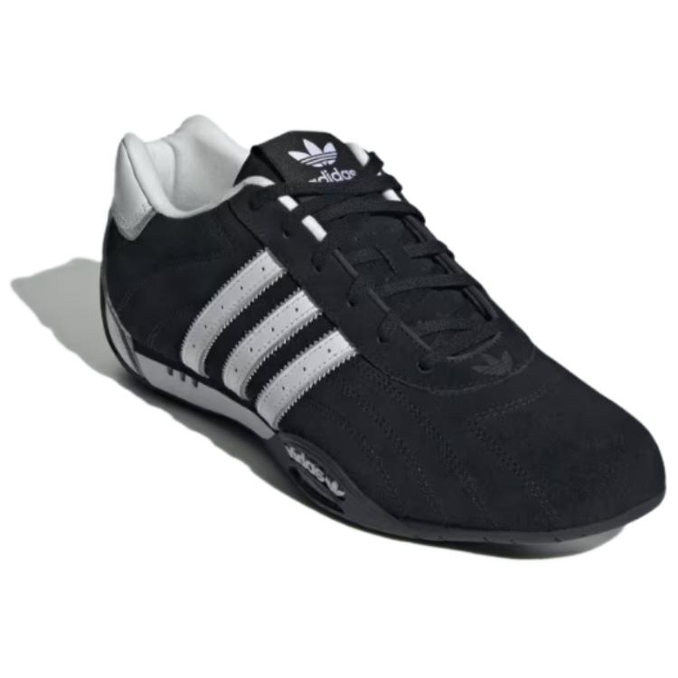 Adidas Originals ADIRACER Abrasion Resistant Low Top Casual Training Running Shoes Unisex Black Sneakers JP7009