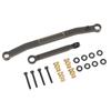 Brass Steering Rod RC Car Steering Linkage for Axial SCX24 124 Remote Control Car Black