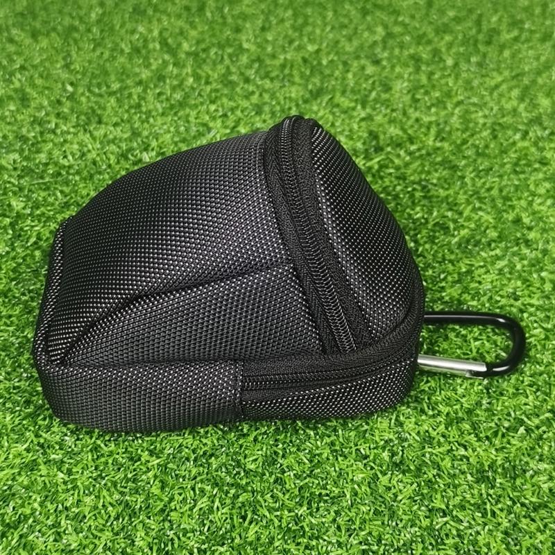 Golf Ball Holder Portable Golf Ball Accessories Multi-Pockets Zipper Handbag Bag