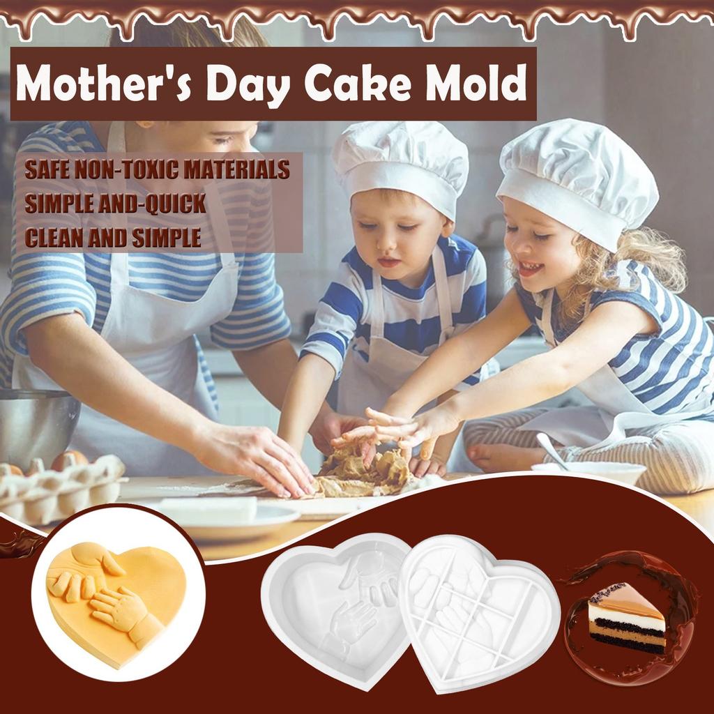 Mother's Day Silicone Mould DIY Chocolate Cupcake Cake Muffin Baking