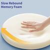 40cm Seat Cushion Ultra Soft Memory Foam Office Chair Pad Breathable Anti-Slip Waist Cushion