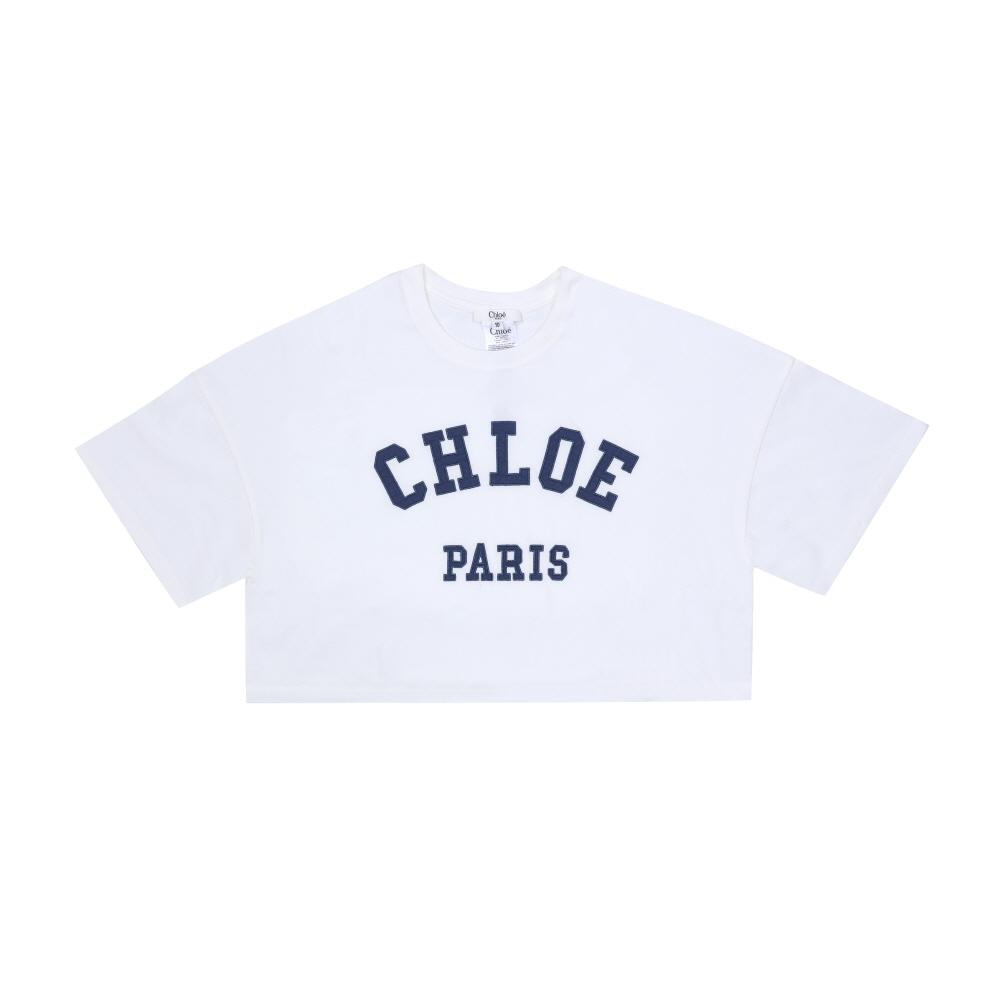 Chloe Kids Crop T shirT C20862 117  For adulTs C20862 117 (10A)