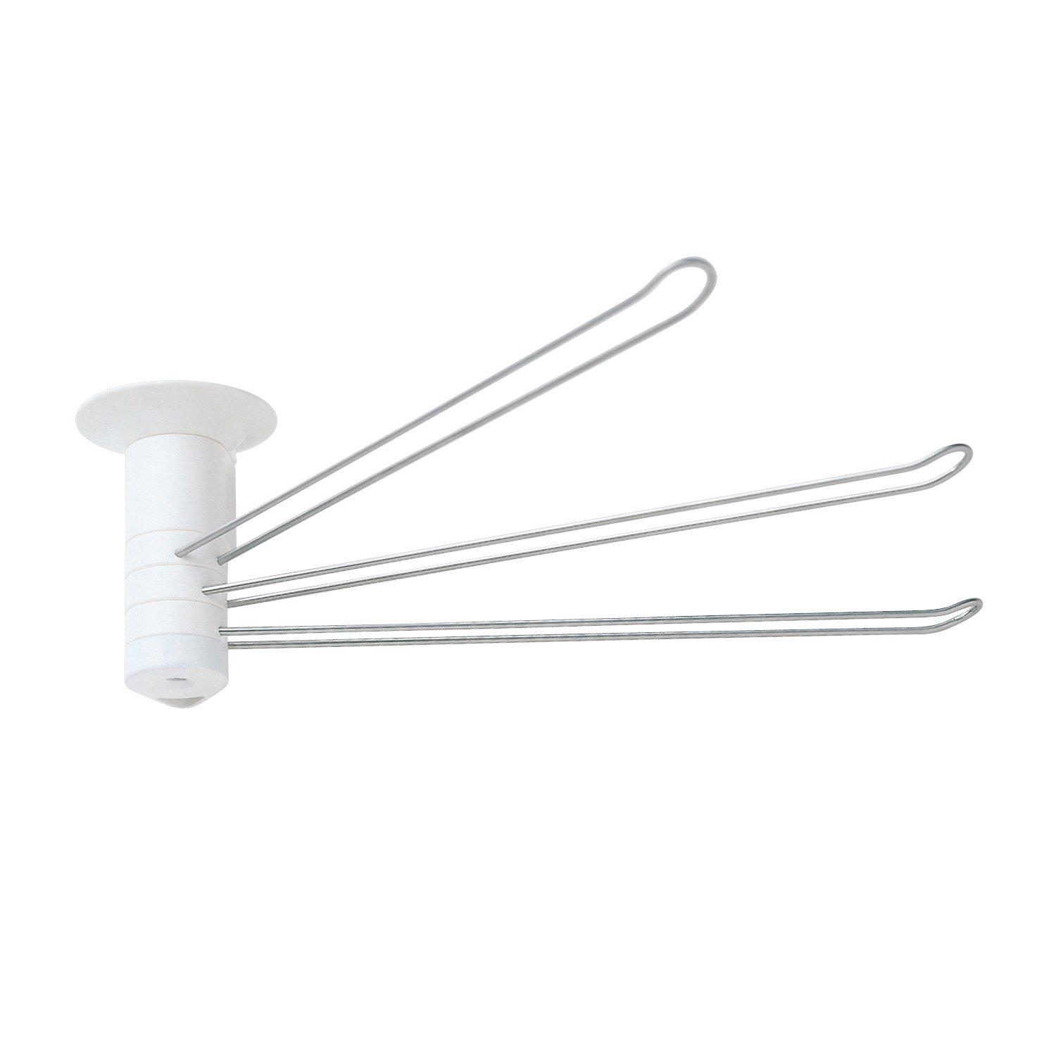 

Крючок для кухонного полотенца Rec 2WAY с присоской, белый K-746