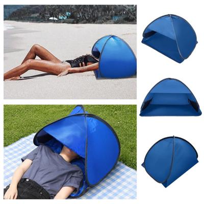 Mini Pop-up Head Tent, Instant Automatic Sun Shade Canopy, Portable Beach Sun Shelter Tent for Camping Fishing Hiking Picnic