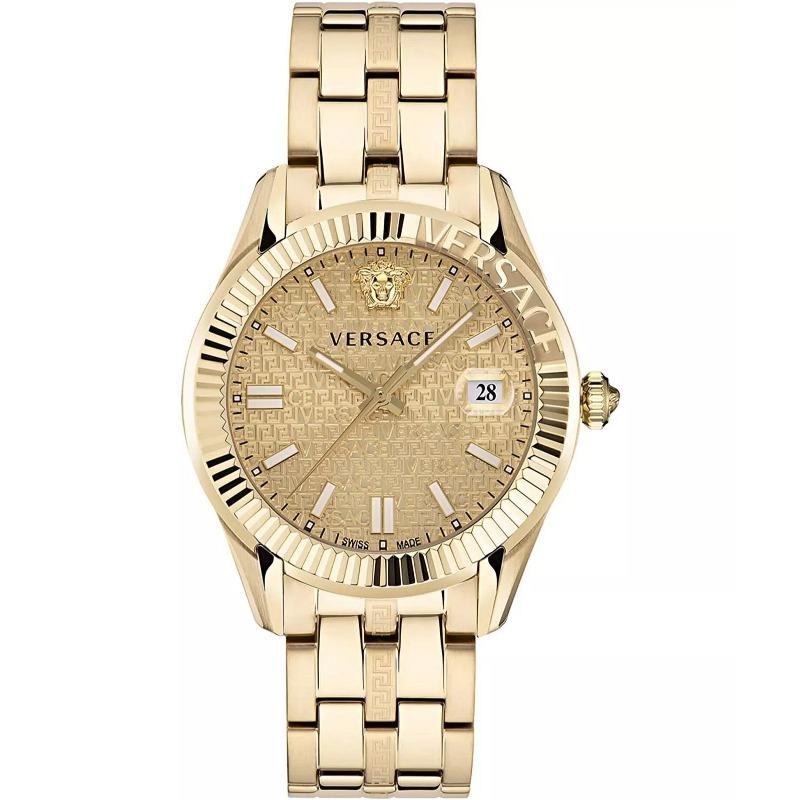 Versace Men`s Greca Time Quartz Watch