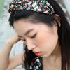 SORRY TOO MUCH LOVE Sharon Flower Hairband_Black