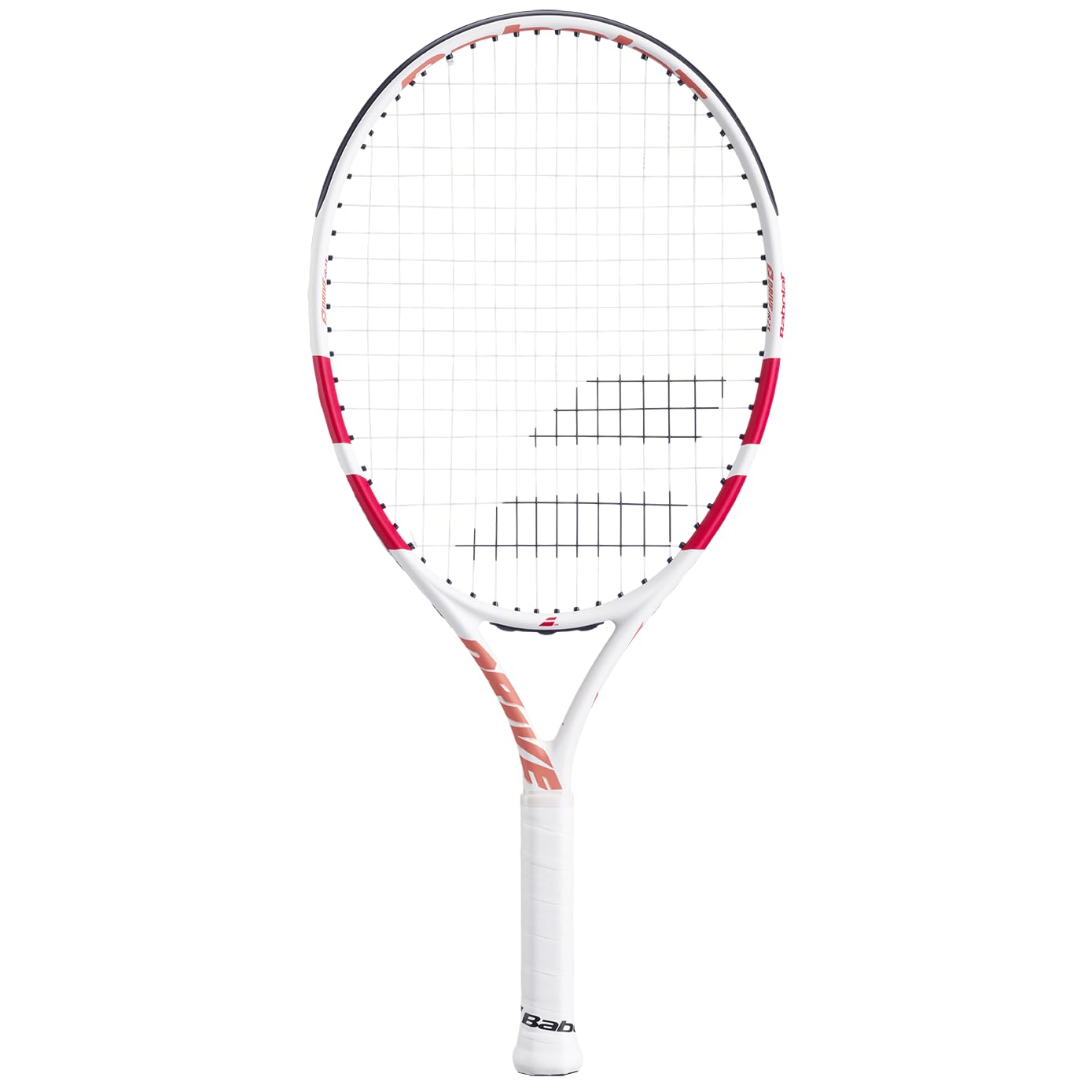 Babolat Pure Drive Junior 23 Белая детская теннисная ракетка Предварительно натянутая (2025, 140511)