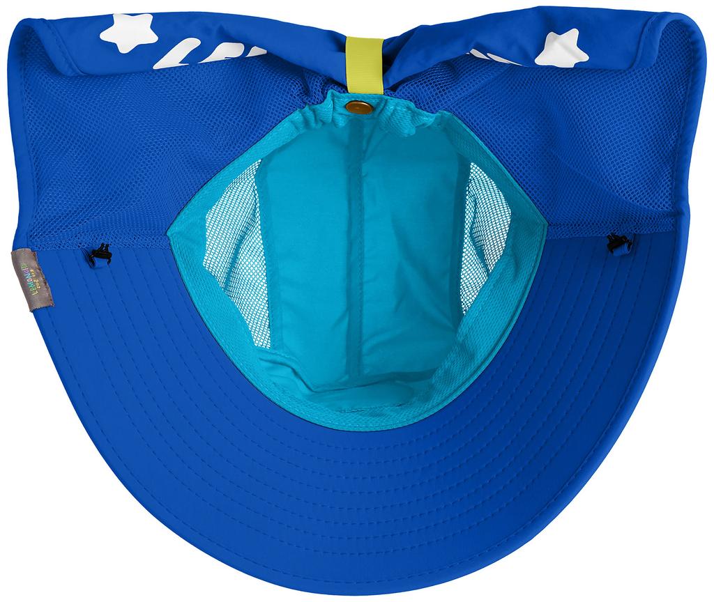 UV Years [Misia Luxury] Hat, Protection, Boy, Girl, Beach, Travel, Kids, Drawstring, 5250, Lion, 7-12