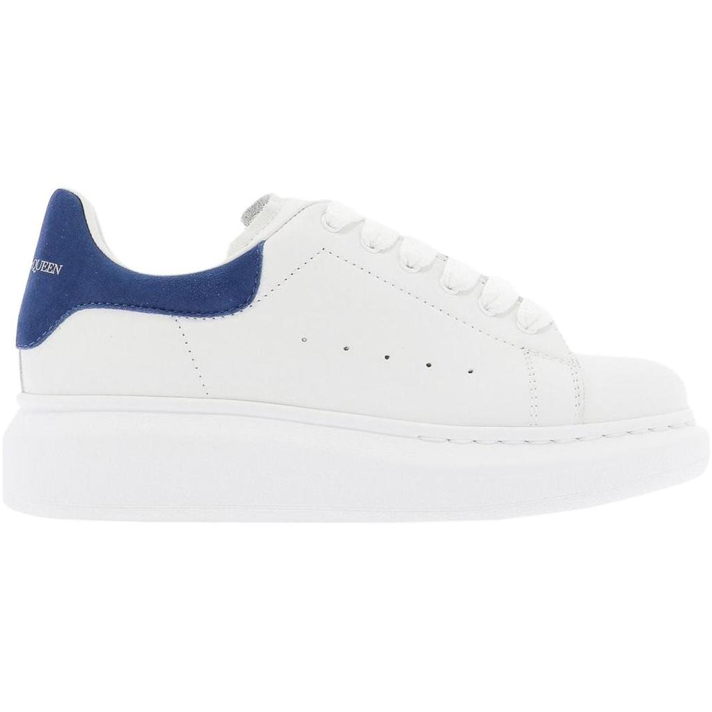 Alexander Mcqueen Übergroße Sneaker Niedrig geschnitten Stylische Skateboard Schuhe Blau Weiß Kinder im Alter von 3 7 Jahren 587691WHX129086