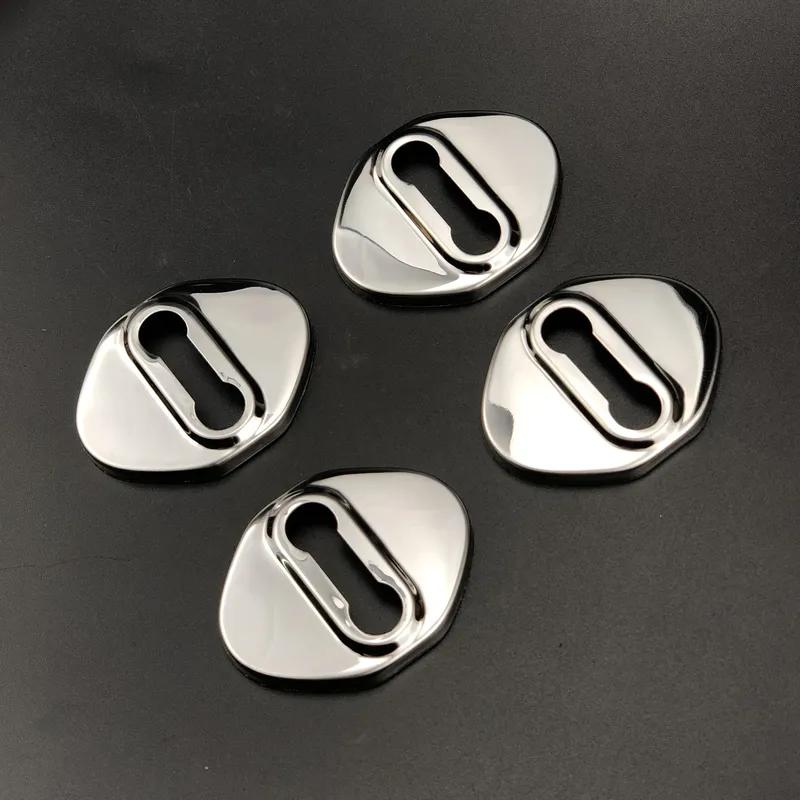 4pcs Car Door Lock Cover for Honda Elysion CR-Z XR-V CH-R ight Ciimo For Mazda 5 6 For BYD F3 F6 G6 For Suzuki Vitara Alivio