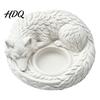 Wolf Candle Holder Shaped Candlestick Holder Matte 3D Print Stand Rustic Tea Light Stand Animal Tealight Candles Ornament for Home Fireplace
