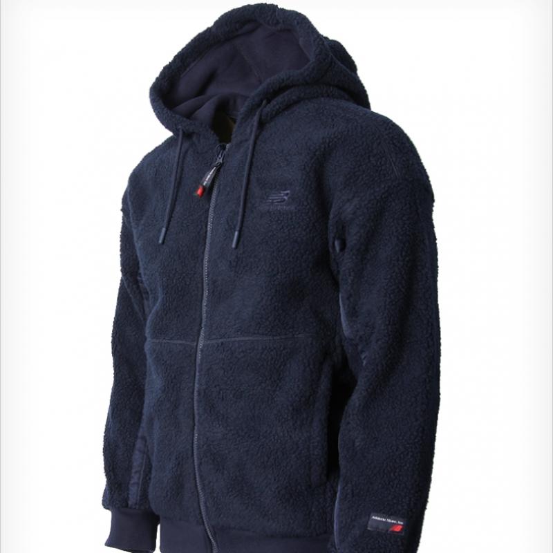 New Balance Uni Dumblefleece Hoodie Zip Up Nbmda48023