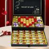 DOVE Klassische Schokoladen- und Süßigkeiten-Doppelschicht-Geschenkbox