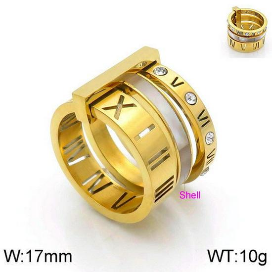Stylish Roman Letter Multi-Ring Jewelry In European and American Design