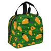Featuring Neon Game Joystick Controllers Lunch Bag Women Geometric Thermal Cooler Insulated Lunch Boxes for Adult Office