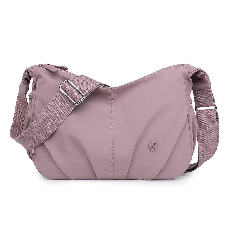Crossbody Bag Multi-layer Women's Bag Spring New Women's Leisure Bag Lightweight Nylon Bag Single Shoulder Diagonal Span Women's Bag