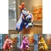 Adorable Cartoon Stitch Keychain Cute Silicone Bag Charm Creative Car Key Ring