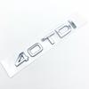 3D ABS Letters 2.0TDI 2.5TDI 3.0TDI 35TDI 40TDI 45TDI 50TDI Emblem for Audi A1 A3 A4 A5 A6 A7 A8 Q2 Q3 Q5 Q7 Car Trunk Sticker