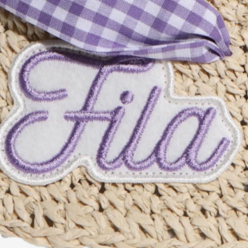 [fila Kids] Raffia Bucket Hat  Fk3cpf5344f Beg  q0zFk3cpf5344fBeg