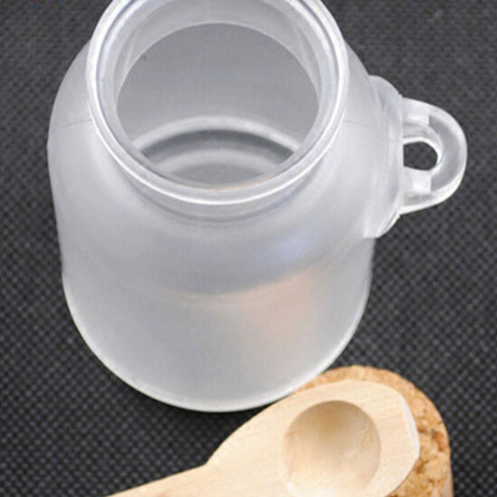 Containers with Wooden Spoon Mask Jar Bath Salt Jars Frosted Seal Bottle Refillable Bottles