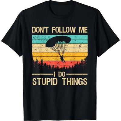 Funny Skydiving Art For Men Women Skydiver Skydive Lovers T-Shirt