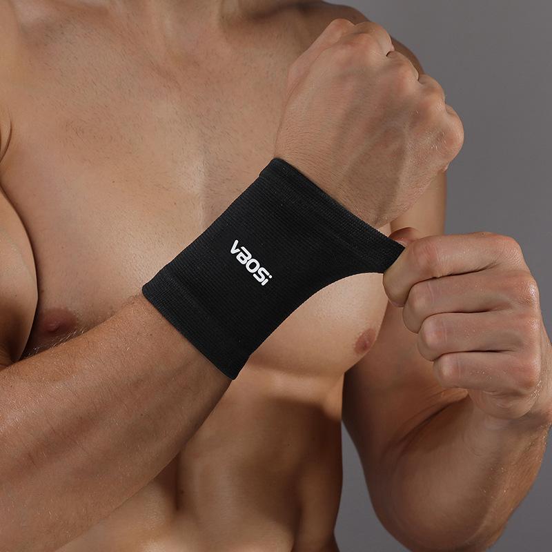 Sports Wrist Brace Outdoor Sports Fitness Running Basketball Tennis Weightlifting Training Knitted Breathable Elastic Bandage