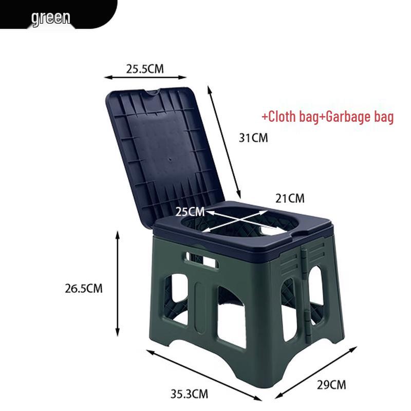 Portable Car Folding Emergency Toilet