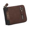 Large Capacity PU Leather Coin Purse Thin Card Holder Portable Men's Short Wallet  Travel