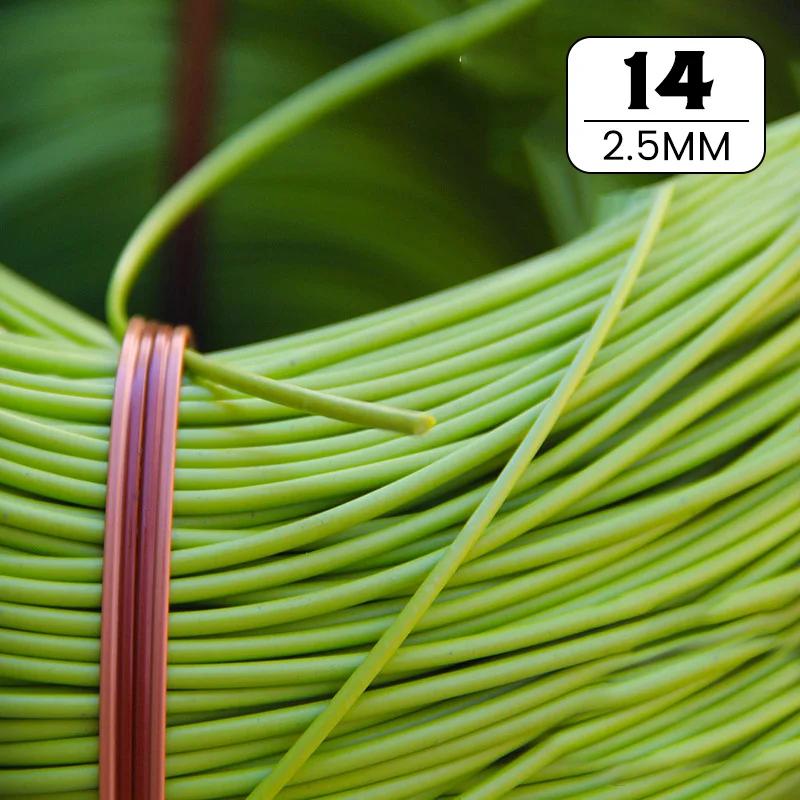 30 Colors 500G Round PE Rattan 2.5/3mm Plastic Synthetic Rattan Weaving Raw Material Furniture Repair Chair Storage Basket DIY