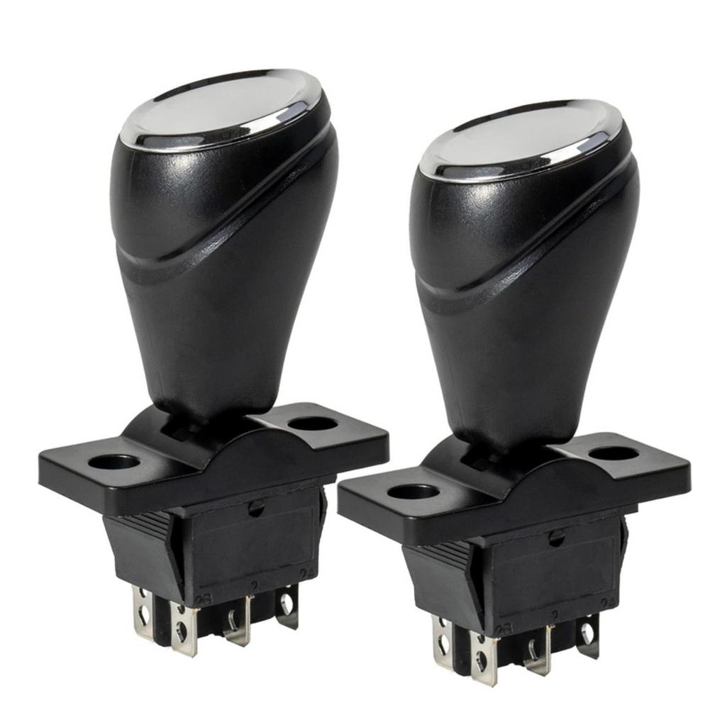 

12V Children\\\ s Toy Bumper Car Rocker Switch Forward Reverse with 360 Degree Automatic Reset and Quick Connector China Mainland