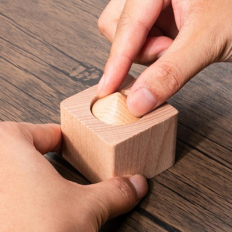 

Impossible Unique Wooden Blocks Take The Blocks Out Of The Cylinder Mind Puzzles Brain Teasers Magic Tricks Props Adults Teens Set