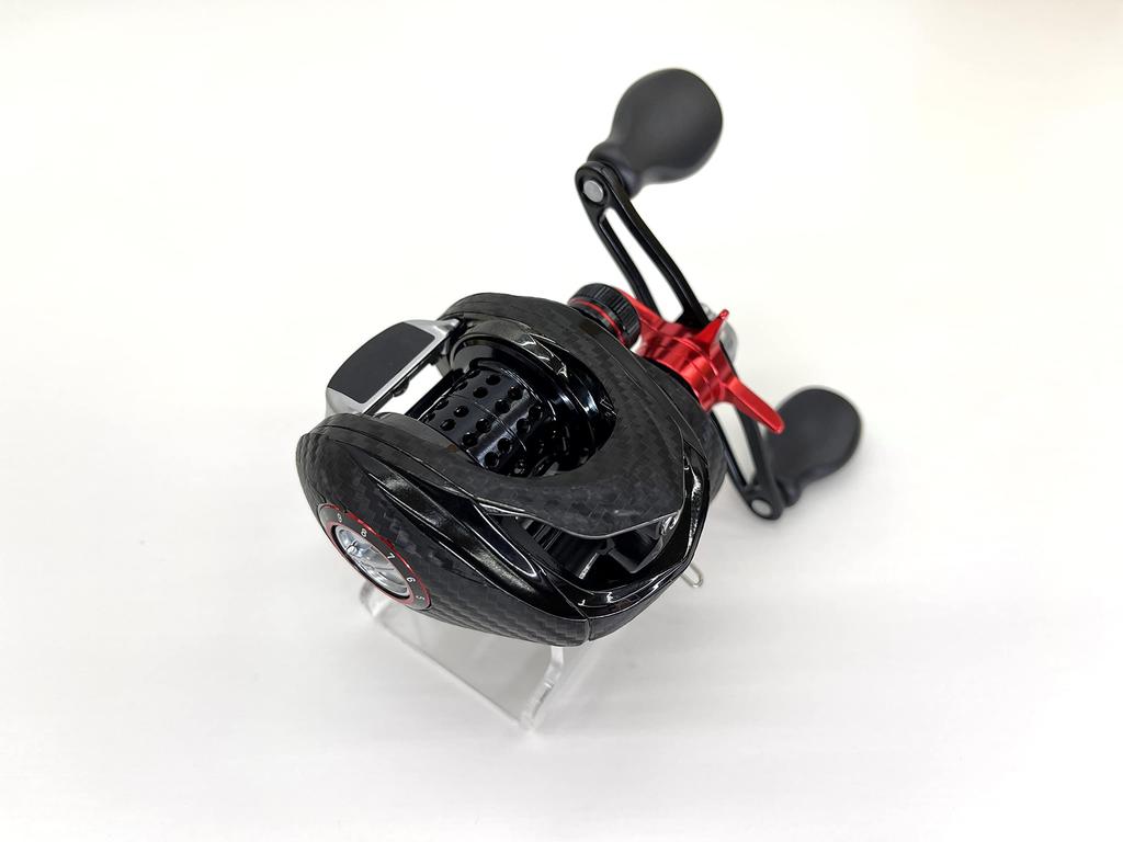 CUSTOM YOROI Custom Decal for 20 23 and Goliath Baitcasting Scratch Protection SEAT.JP Gravius, Gravius, Reels, (Black, Left-Handed)