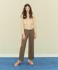 DEAR. K Giada D-Ring Straight Fit Slacks Swslni0400