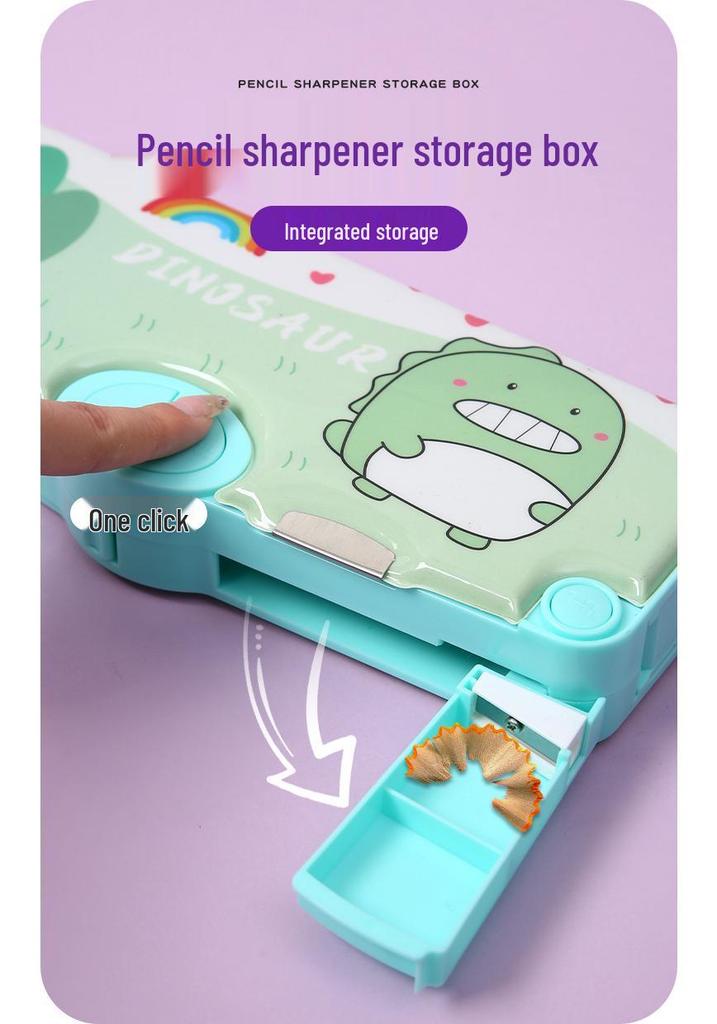 Creative Cartoon Multifunctional Pencil Case for Primary School Students - Large Capacity and High Appeal