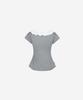 NEWALRIN Bebe Ribbon Frill Blouse(3Colors)