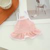 Pet Dress Mesh Breathable Cool Strap Skirt Solid Color Simple Cat And Dog Skirt