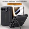 Per iPhone Duo Fold Case Pelle PU Con pellicola temperata Cover Posteriore Protettiva Magnetica Integrata Per Shell di Ricarica Wireless