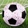 Peppa Pig Soccer Ball Colorful All Ages Machine Stitched PVC Competition Ready Durable High-Bounce.SIZE5