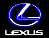 LED Car Door Projector Welcome Shadow Light Modify Accessories For LEXUS ES RX GX LS LX IS GS RC UX F ES200 RS300 LS260 Sticker