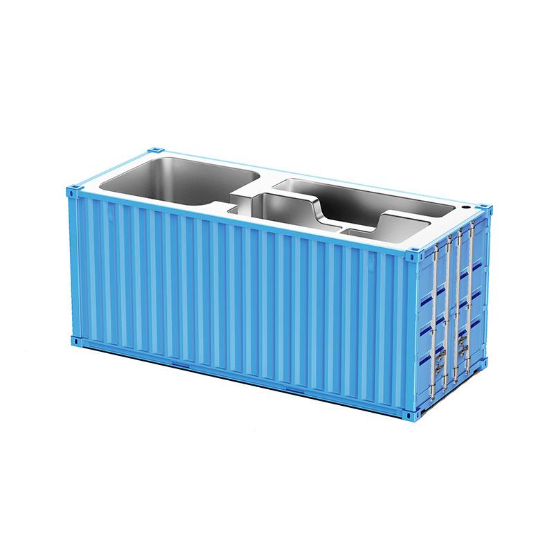 Custom Logo Desktop Pen & Business Card Holder - MSK Container Model