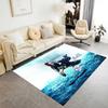 Goalkeeper Action Floor Rug Office Rug Design for Dining Room Hallway Balcony Living Rooms Anti-slip Rug Anime Office Decor