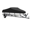 V-Shaped Yacht Dust and Rain Cover, Outdoor Hull Protection, Polyester Taffeta 190T