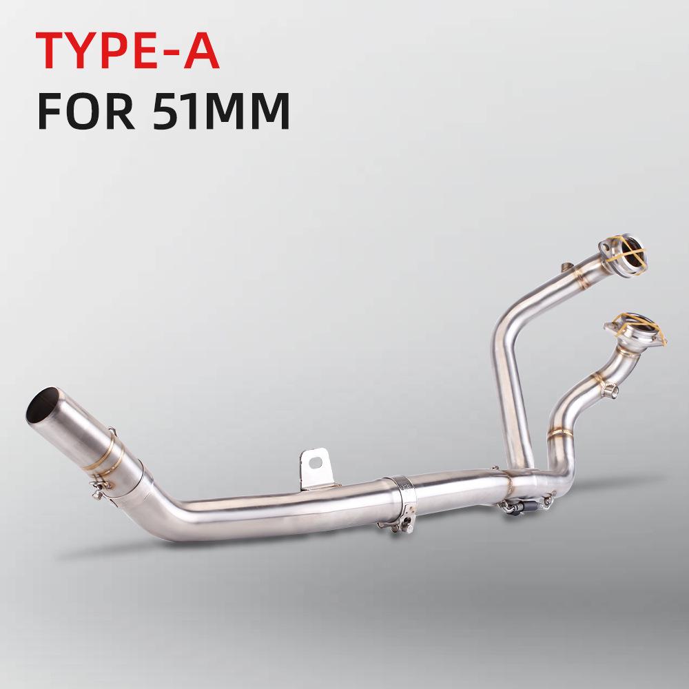 Stainless Steel Front Exhaust Pipe for CRF1100L Africa Twin (2020-2024)