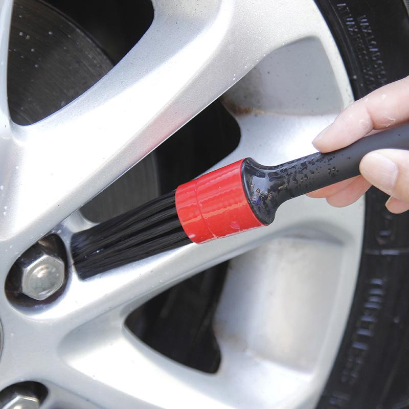 Soft Bristle Car Cleaning Brush for Detailed Interior and Wheel Care