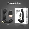 Anal Plug Vibrator Prostata Massagegerät Silikon Sexspielzeug für Männer Butt Plug mit kabelloser Fernbedienung 10 Modi Gay Sexy Produkt