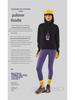 TECTOP Women's Cotton Hoodie: Breathable, Loose Fit, Stand Collar, Half-Zip, Long Sleeve for Autumn/Winter.